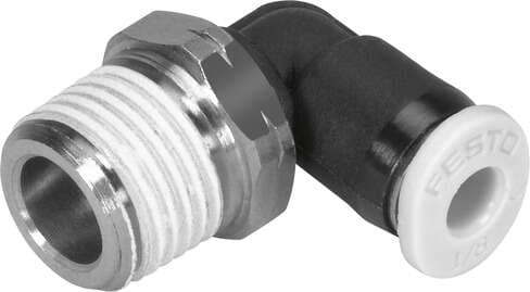 Festo 573060 push-in L-fitting QBML-1/8-1/4-U Size: Mini, Nominal size: 0,118 ", Type of seal on screw-in stud: coating, Assembly position: Any, Design structure: Push/pull principle Festo 573060 push-in L-fitting QBML-1/8-1/4-U Size: Mini, Nominal size: 0,118 ", Type of seal on screw-in stud: coating, Assembly position: Any, Design structure: Push/pull principle