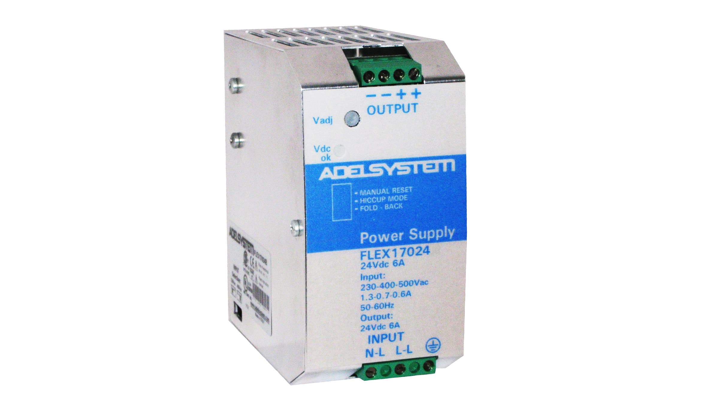 Sprecher + Schuh FLEX17024B Sprecher + Schuh FLEX17024B - Adel Flex Power Supply, Selectable Input 230/400-500V AC-24V DC, 7.5A, 2 Phase Sprecher + Schuh FLEX17024B Sprecher + Schuh FLEX17024B - Adel Flex Power Supply, Selectable Input 230/400-500V AC-24V DC, 7.5A, 2 Phase