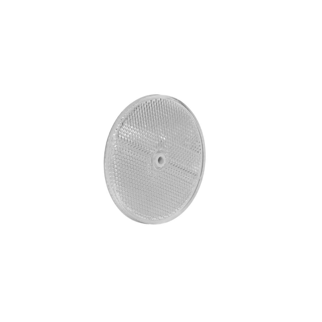 Banner BRT-3 Retroreflective Target: Circular - diameter 81 mm; Reflectivity Factor: 1.0; Max. Temp.= 65 degrees C; Plastic - one hole for mounting Banner BRT-3 Retroreflective Target: Circular - diameter 81 mm; Reflectivity Factor: 1.0; Max. Temp.= 65 degrees C; Plastic - one hole for mounting