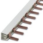 Phoenix Contact 3009367 Insertion bridge, pitch: 18 mm, number of positions: 56, color: gray Phoenix Contact 3009367 Insertion bridge, pitch: 18 mm, number of positions: 56, color: gray