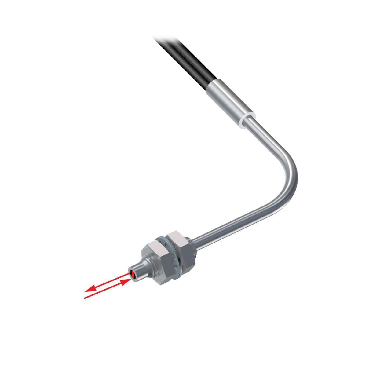 Banner PBAT415U Plastic Fiber, Diffuse Reflective; Core Dia.: 1 mm; Fiber Length 5 m; Angle, Thread; Free cut Banner PBAT415U Plastic Fiber, Diffuse Reflective; Core Dia.: 1 mm; Fiber Length 5 m; Angle, Thread; Free cut