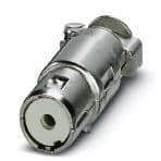 Phoenix Contact 1066961 Connector, power contacts: 0, control contacts: 1, Socket, 48 V, 10 A, 0.14 mm² ... 2.5 mm², external cable diameter:3 mm ... 9.5 mm, 75 Ohm Phoenix Contact 1066961 Connector, power contacts: 0, control contacts: 1, Socket, 48 V, 10 A, 0.14 mm² ... 2.5 mm², external cable diameter:3 mm ... 9.5 mm, 75 Ohm