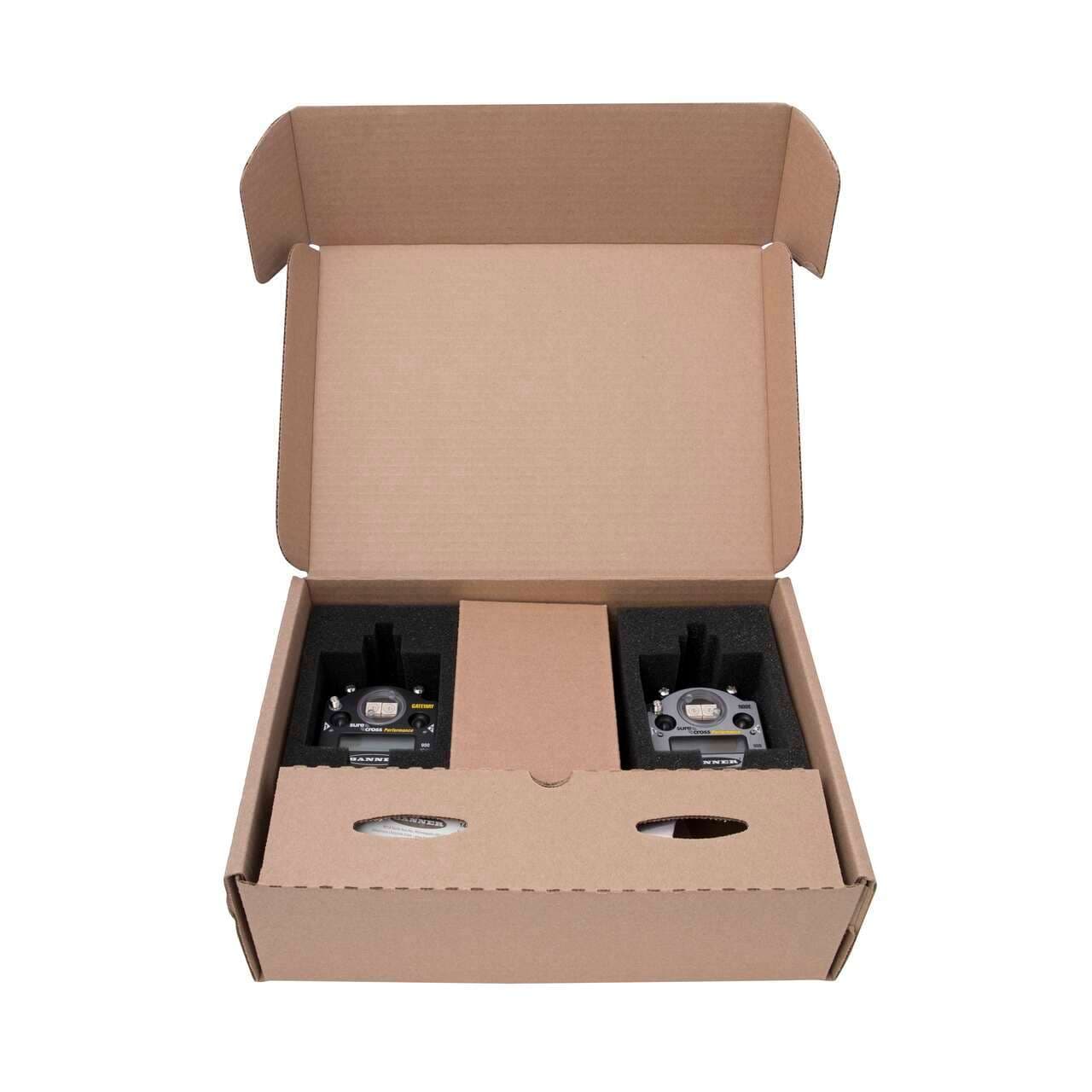 Banner DX80K2M6-PM8 PM8 Series Kit; Includes one gateway and one node; Pre-mapped and pre-bound; 2.4 GHz 100 mW; LCD Selectable I/O Mapping; IP67, NEMA 6; Inputs: Six Sourcing/PNP discrete; Outputs: Six Sourcing/PNP discrete Banner DX80K2M6-PM8 PM8 Series Kit; Includes one gateway and one node; Pre-mapped and pre-bound; 2.4 GHz 100 mW; LCD Selectable I/O Mapping; IP67, NEMA 6; Inputs: Six Sourcing/PNP discrete; Outputs: Six Sourcing/PNP discrete