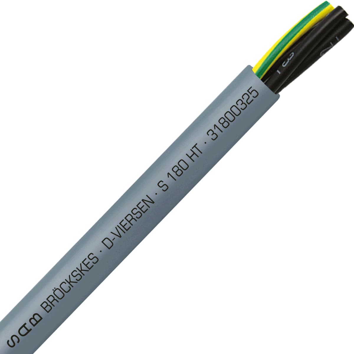 SAB 31800325 S 180 HT - 14 AWG/3c, high temperature continuous flex silicone cable, CE, RoHS SAB 31800325 S 180 HT - 14 AWG/3c, high temperature continuous flex silicone cable, CE, RoHS