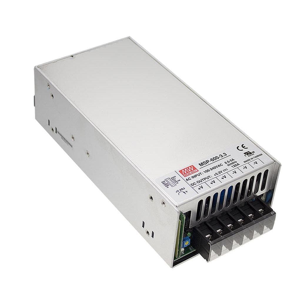 MEAN WELL MSP-600-3.3 AC-DC Single output Medical Enclosed power supply; Output 3.3Vdc at 120A; Stand-by voltage 5Vdc at 0.3A; remote on/off; Fan on/off; DC OK signal; 1xMOOP; 2xMOOP MEAN WELL MSP-600-3.3 AC-DC Single output Medical Enclosed power supply; Output 3.3Vdc at 120A; Stand-by voltage 5Vdc at 0.3A; remote on/off; Fan on/off; DC OK signal; 1xMOOP; 2xMOOP