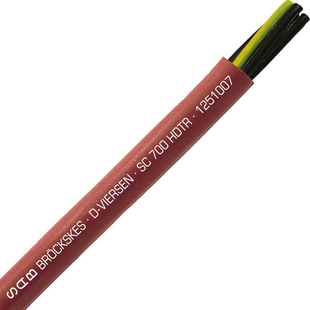 SAB 1251007 SC 700 HDTR - 10 AWG/7c, halogen-free high temperature silicone cable, UL, CSA, CE, RoHS SAB 1251007 SC 700 HDTR - 10 AWG/7c, halogen-free high temperature silicone cable, UL, CSA, CE, RoHS
