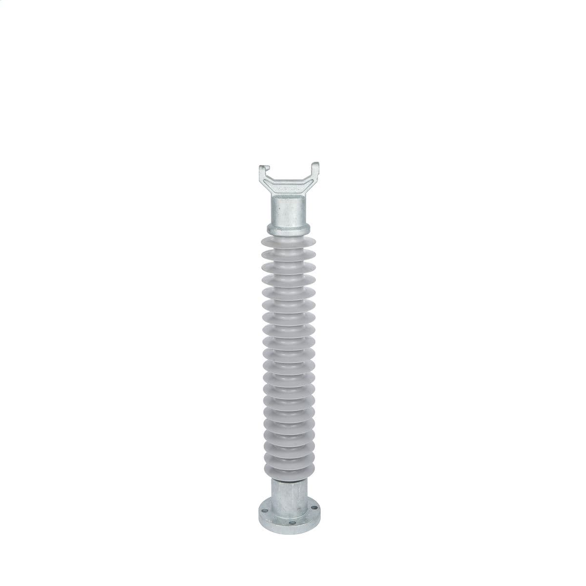 Hubbell P250038S2050 2.5" Line Post, Std. Leak, Vert. Clamp top, Bolt circle  ; Made from hydrophobic silicone polymer ;  Hubbell P250038S2050 2.5" Line Post, Std. Leak, Vert. Clamp top, Bolt circle  ; Made from hydrophobic silicone polymer ;