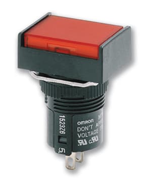 Omron A16-AAM-1 A16 - 16 mm Pushbutton Switch Omron A16-AAM-1 A16 - 16 mm Pushbutton Switch