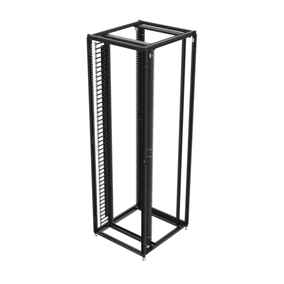 Hoffman PS1CM237 ProLine S1 Vertical Cable Managers, 81.97x2.33, Black RAL 9005, Steel Hoffman PS1CM237 ProLine S1 Vertical Cable Managers, 81.97x2.33, Black RAL 9005, Steel