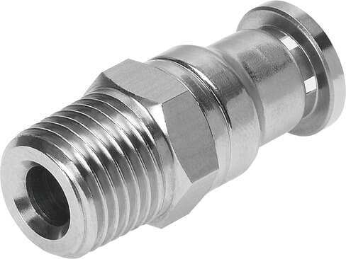 Festo 162867 push-in fitting CRQS-3/8-12 male thread with external hexagon. Size: Standard, Nominal size: 7,6 mm, Assembly position: Any, Design: Straight design, Container size: 1 Festo 162867 push-in fitting CRQS-3/8-12 male thread with external hexagon. Size: Standard, Nominal size: 7,6 mm, Assembly position: Any, Design: Straight design, Container size: 1