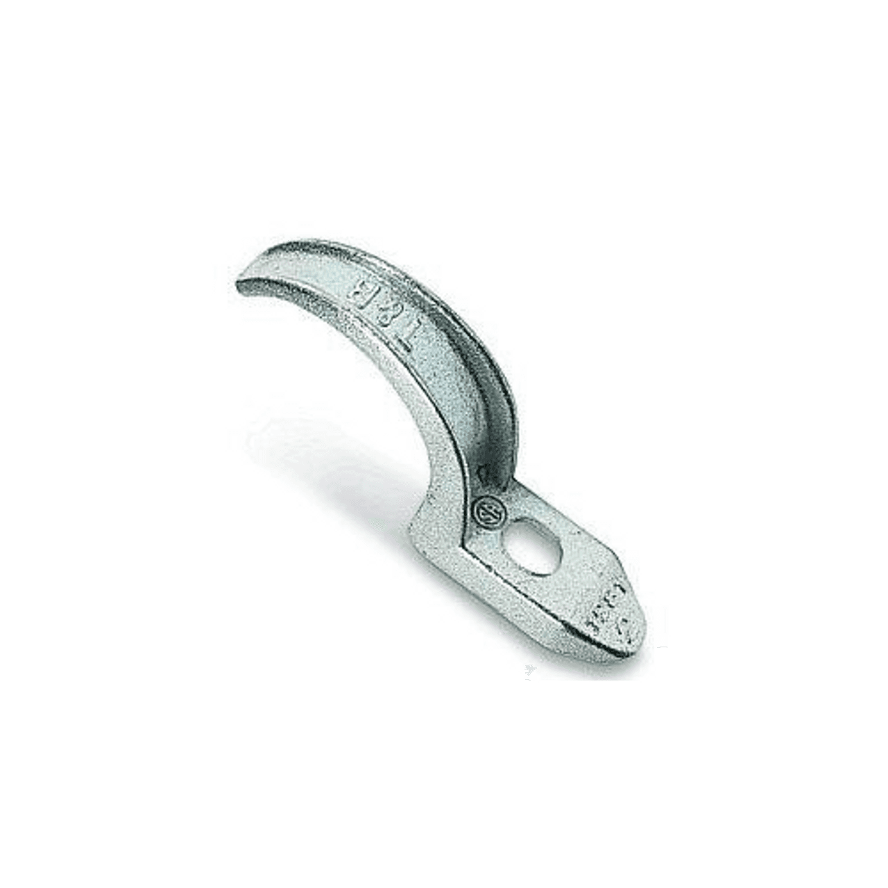 Thomas & Betts 1275 3/8", Electrogalvanized Malleable Iron, 1-Hole, Rigid/IMC Conduit Strap Thomas & Betts 1275 3/8", Electrogalvanized Malleable Iron, 1-Hole, Rigid/IMC Conduit Strap
