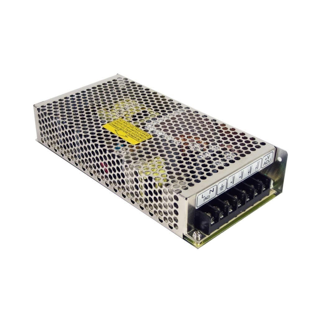 MEAN WELL SE-100-9 AC-DC Enclosed power supply; Output 9Vdc at 11.2A; PFC; SE-100-9 is succeeded by LRS-100-5. MEAN WELL SE-100-9 AC-DC Enclosed power supply; Output 9Vdc at 11.2A; PFC; SE-100-9 is succeeded by LRS-100-5.