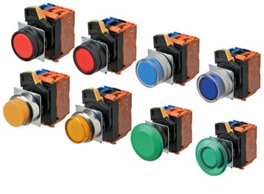 Omron A22NZ-BPM-TWA A22N - 22 mm Pushbuttons Switch Omron A22NZ-BPM-TWA A22N - 22 mm Pushbuttons Switch