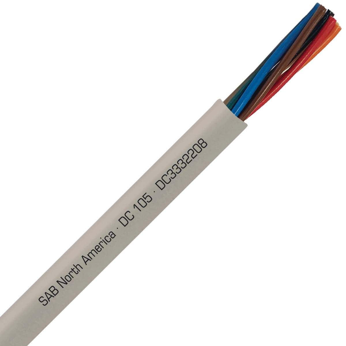 SAB DC3332208 DC 105 - 22 AWG/8c, flexible oil resistant data cable, UL, CSA, CE, RoHS SAB DC3332208 DC 105 - 22 AWG/8c, flexible oil resistant data cable, UL, CSA, CE, RoHS