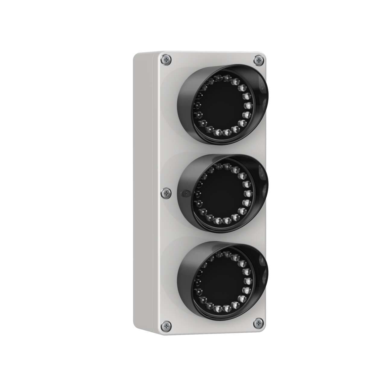 Banner SP350GYRA120 EZ-LIGHT Traffic Series: 3-Indicator Daylight Visible; Voltage: 85-130 V ac; Housing: Polycarbonate; IP65; Colors: Green Yellow Red; Field Wireable Banner SP350GYRA120 EZ-LIGHT Traffic Series: 3-Indicator Daylight Visible; Voltage: 85-130 V ac; Housing: Polycarbonate; IP65; Colors: Green Yellow Red; Field Wireable