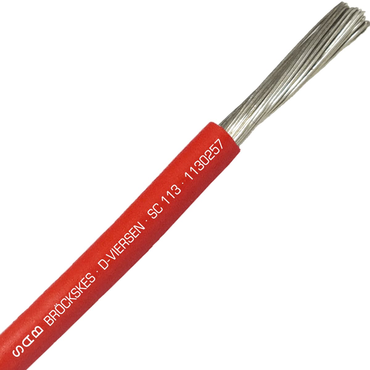 SAB 1130257 SC 113 - 14 AWG, high temperature Red silicone hook-up wire, CE, RoHS SAB 1130257 SC 113 - 14 AWG, high temperature Red silicone hook-up wire, CE, RoHS