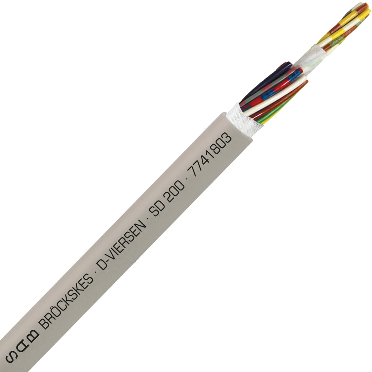 SAB 7741803 SD 200 - 22 AWG/18c, halogen free continuous flex oil resistant data & control cable, CE, RoHS SAB 7741803 SD 200 - 22 AWG/18c, halogen free continuous flex oil resistant data & control cable, CE, RoHS