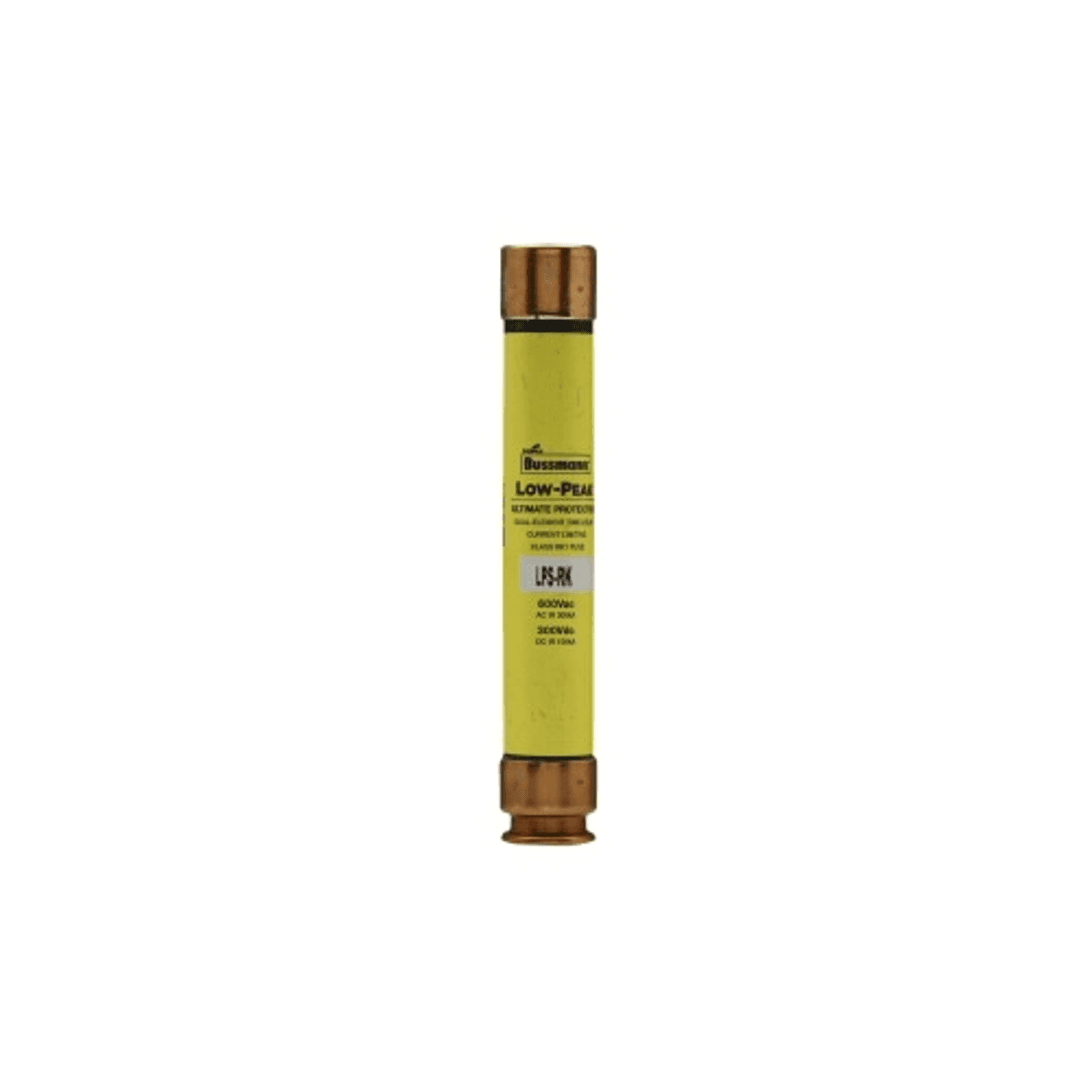Cooper Bussmann LPS-RK-30SP LPS-RK-30SP Cooper Bussmann - Eaton Bussmann series LPS-RK fuse, Low-peak fuse, 30 A, Dual, RK1, Non-indicating, Ferrule end x ferrule end, Time delay,Current-limiting, 10 sec at 500%, 100 kAIC at 300 Vdc,300 kAIC at 600 V, Standard, 10, 600 V, 300 Vdc Cooper Bussmann LPS-RK-30SP LPS-RK-30SP Cooper Bussmann - Eaton Bussmann series LPS-RK fuse, Low-peak fuse, 30 A, Dual, RK1, Non-indicating, Ferrule end x ferrule end, Time delay,Current-limiting, 10 sec at 500%, 100 kAIC at 300 Vdc,300 kAIC at 600 V, Standard, 10, 600 V, 300 Vdc