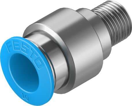 Festo 190647 push-in fitting QS-1/8-10-I male thread with internal hexagon socket. Size: Standard, Nominal size: 5,3 mm, Type of seal on screw-in stud: coating, Assembly position: Any, Container size: 10 Festo 190647 push-in fitting QS-1/8-10-I male thread with internal hexagon socket. Size: Standard, Nominal size: 5,3 mm, Type of seal on screw-in stud: coating, Assembly position: Any, Container size: 10