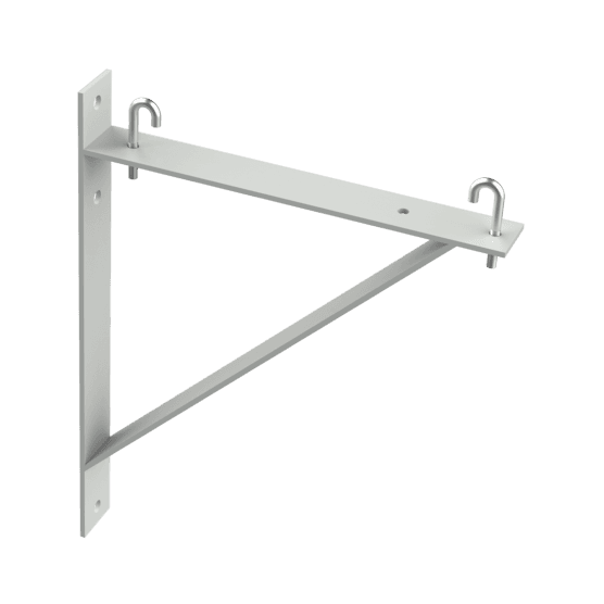 Hoffman LTSB12G Triangle Support Bracket Kit, fits 6.00, 12.00, Gray, Steel Hoffman LTSB12G Triangle Support Bracket Kit, fits 6.00, 12.00, Gray, Steel