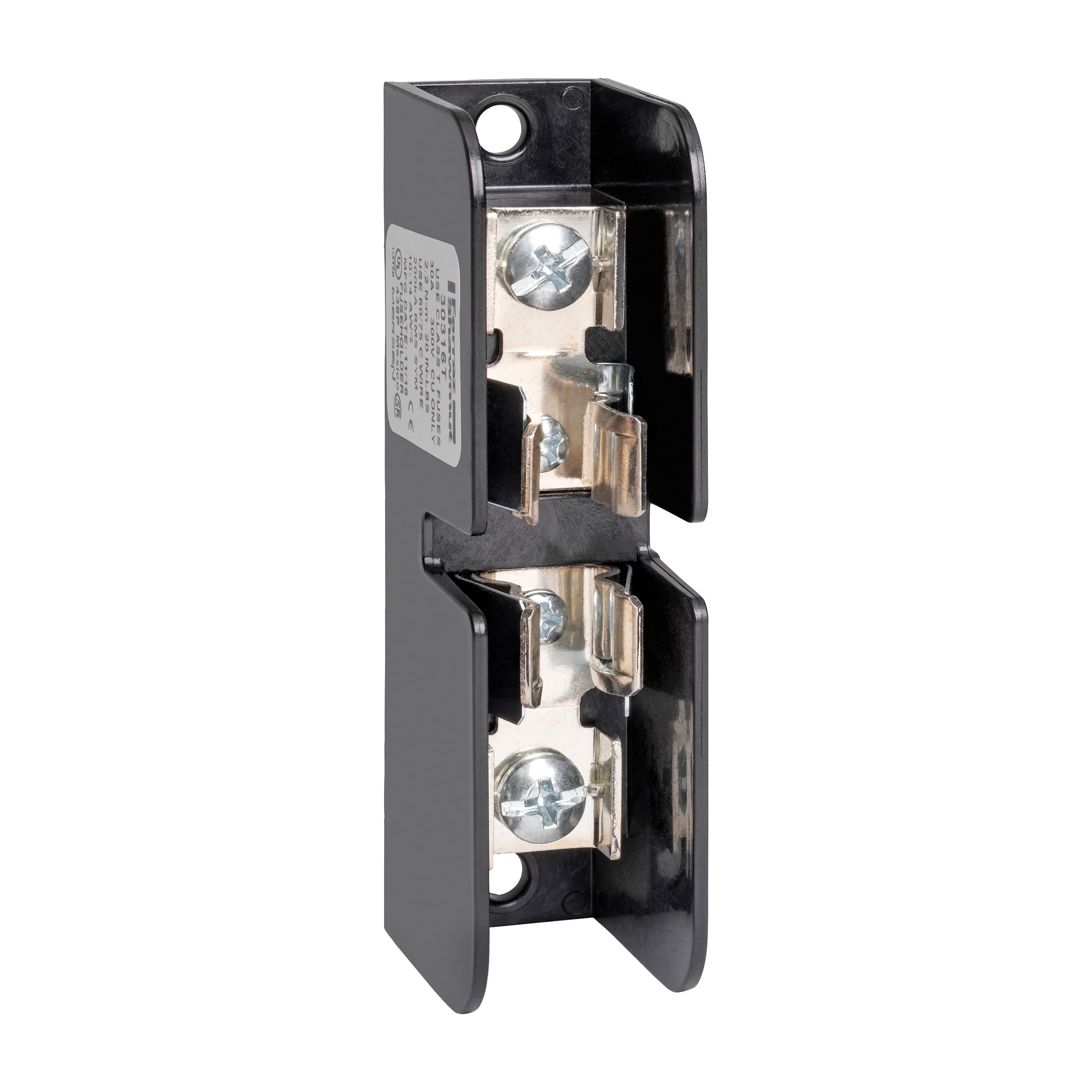 Mersen 30316T 30316T Mersen - Fuse Block 300VAC 300VDC Class T 30A 1-Pole Screw with Reinforced Clip Mersen 30316T 30316T Mersen - Fuse Block 300VAC 300VDC Class T 30A 1-Pole Screw with Reinforced Clip