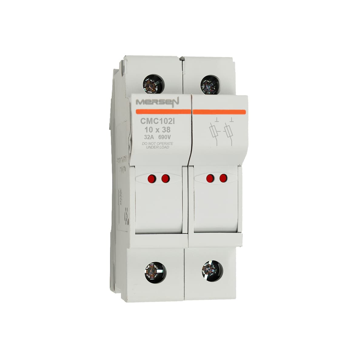 Mersen L1062702 L1062702 Mersen - Fuse Holder Modulostar® Size 10x38 IEC 690VAC 690VDC 2-Pole With Visual Indicator IP20 Mersen L1062702 L1062702 Mersen - Fuse Holder Modulostar® Size 10x38 IEC 690VAC 690VDC 2-Pole With Visual Indicator IP20