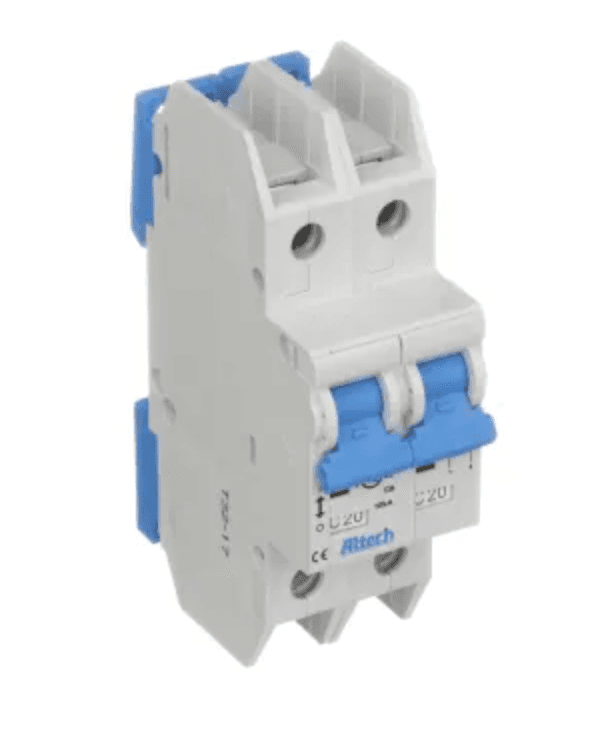 Altech Corp. 2DU60L Circuit Breaker 60A, 2 Pole, 240V AC, UL489 Altech Corp. 2DU60L Circuit Breaker 60A, 2 Pole, 240V AC, UL489