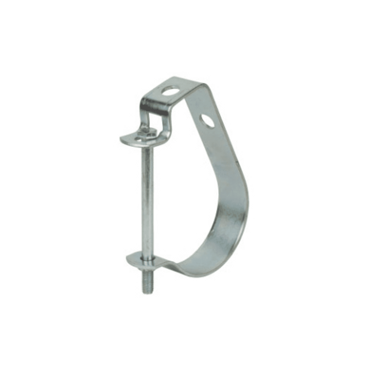 Thomas & Betts C711-2-1/2-EG 2-1/2", 6" H, 1/2" Rod, 3/8" Bolt, 500 Lb Load Rated, Electrogalvanized, Hot Rolled, Carbon Steel, J Thomas & Betts C711-2-1/2-EG 2-1/2", 6" H, 1/2" Rod, 3/8" Bolt, 500 Lb Load Rated, Electrogalvanized, Hot Rolled, Carbon Steel, J