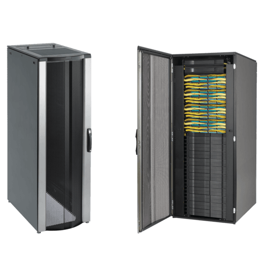 Hoffman PNC24812B ProLine ConnecTek Patch Cabinet, 2400x800x1200mm, Black, Steel, With Sides Hoffman PNC24812B ProLine ConnecTek Patch Cabinet, 2400x800x1200mm, Black, Steel, With Sides