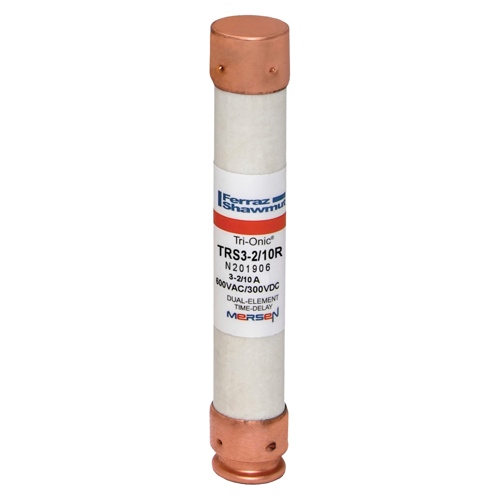 Mersen TRS3-2/10R TRS3-2/10R Mersen - Fuse TRS-R - Class RK5 - Time-Delay 600VAC 600VDC 3.2A Ferrule Tri-Onic® Mersen TRS3-2/10R TRS3-2/10R Mersen - Fuse TRS-R - Class RK5 - Time-Delay 600VAC 600VDC 3.2A Ferrule Tri-Onic®