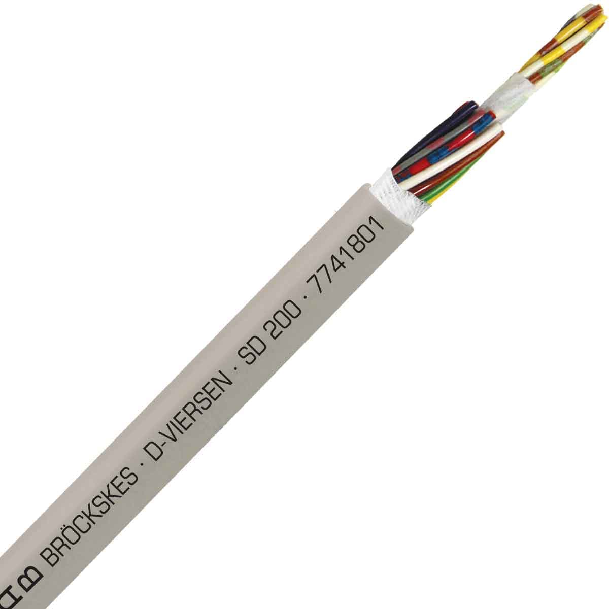 SAB 7741801 SD 200 - 26 AWG/18c, halogen free continuous flex oil resistant data & control cable, CE, RoHS SAB 7741801 SD 200 - 26 AWG/18c, halogen free continuous flex oil resistant data & control cable, CE, RoHS