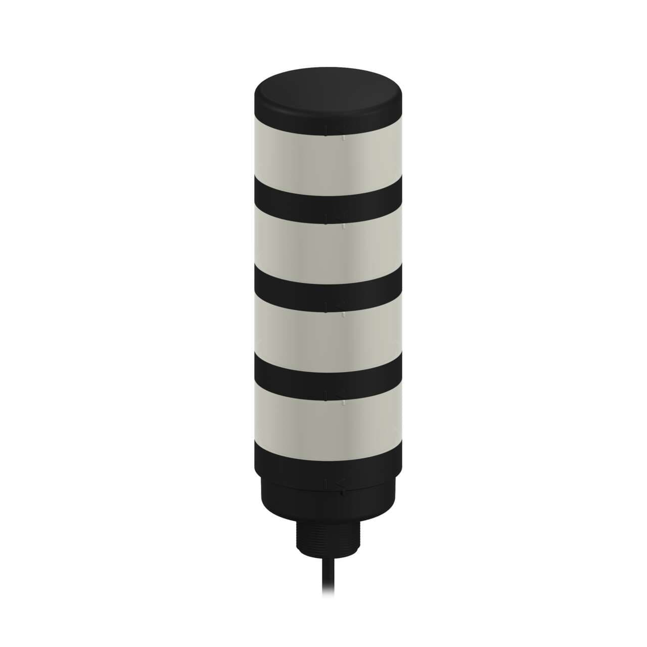 Banner TL70BGYR TL70 Tower Light; Black Housing: 4-Color Indicator; Voltage: 12-30 V dc; Environmental Rating: IP65; Input: Bimodal; Colors: Blue Green Yellow Red; 2 m (6.5 ft) Integral Cable Banner TL70BGYR TL70 Tower Light; Black Housing: 4-Color Indicator; Voltage: 12-30 V dc; Environmental Rating: IP65; Input: Bimodal; Colors: Blue Green Yellow Red; 2 m (6.5 ft) Integral Cable