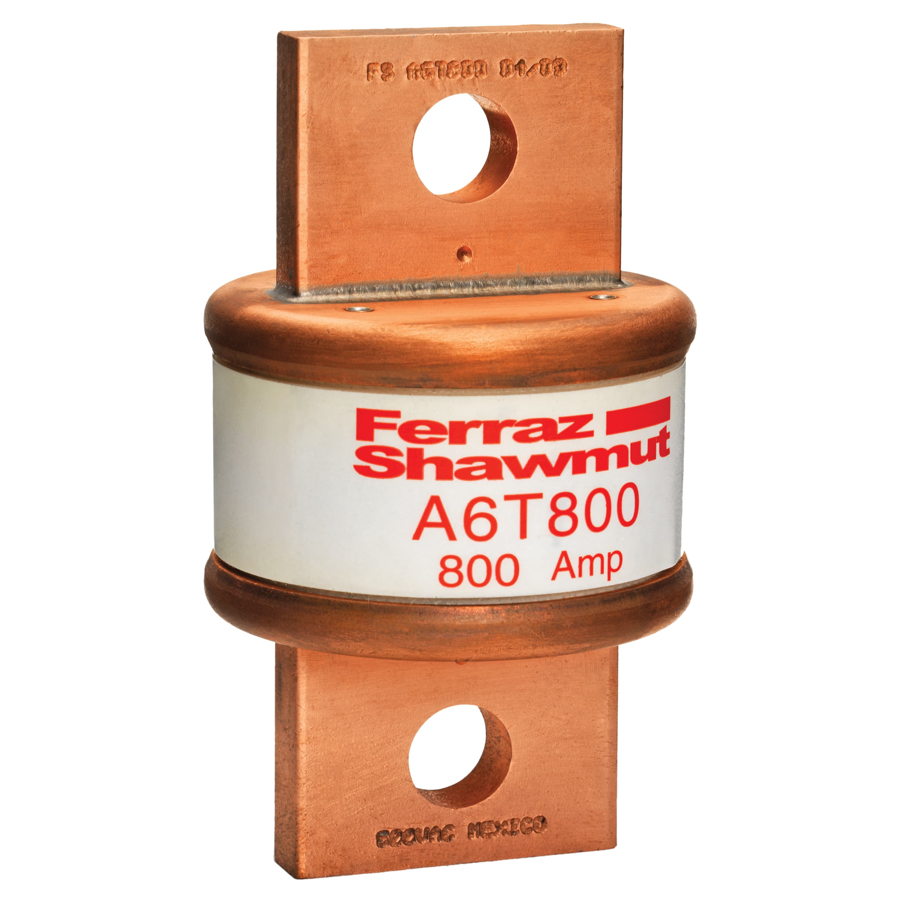 Mersen A6T800 A6T800 Mersen - Fuse A6T - Class T - Fast-Acting 600VAC 300VDC 800A Blade Amp-Trap® Mersen A6T800 A6T800 Mersen - Fuse A6T - Class T - Fast-Acting 600VAC 300VDC 800A Blade Amp-Trap®