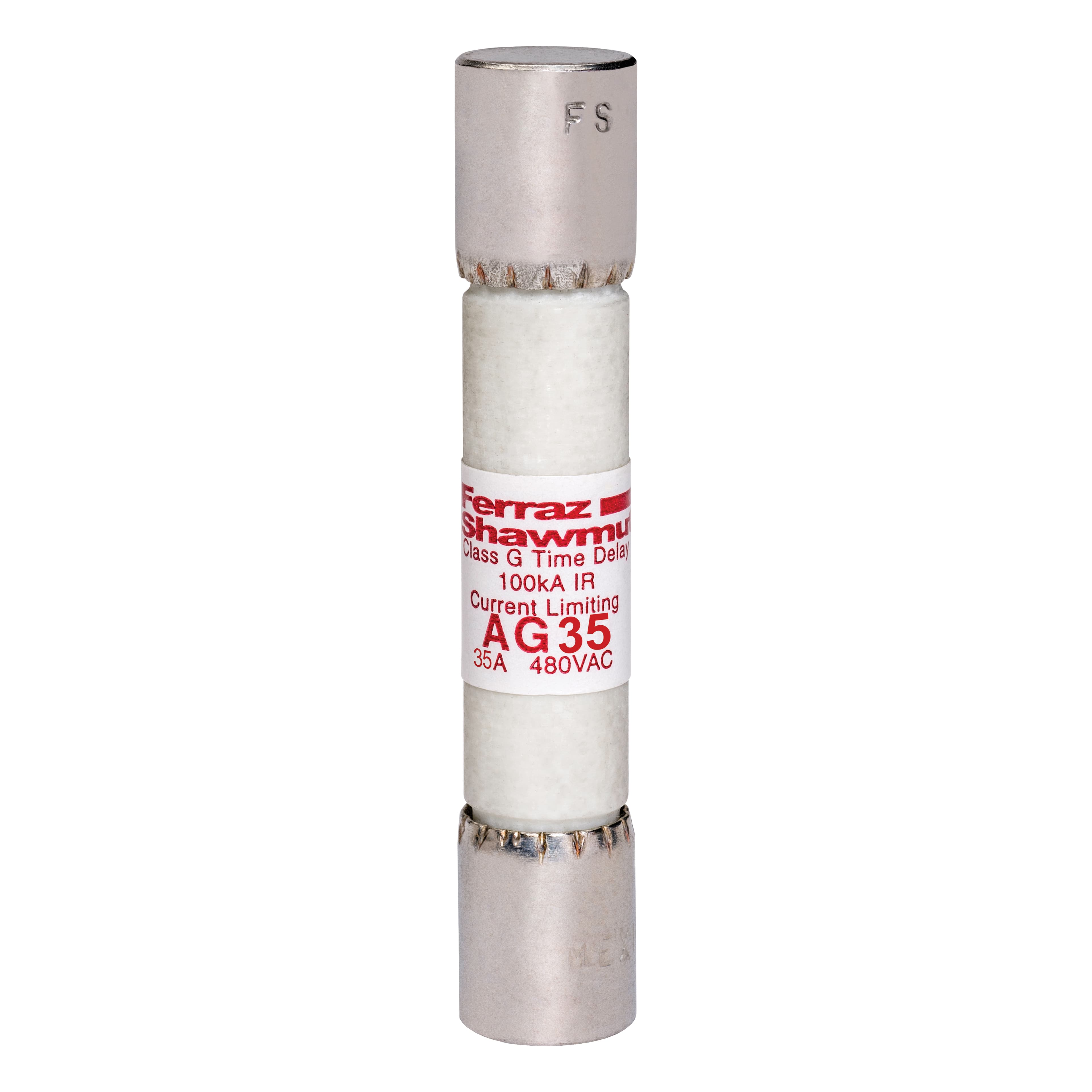 Mersen AG35 AG35 Mersen - Fuse AG - Class G 480VAC 35A Time Delay Ferrule Amp-Trap® Mersen AG35 AG35 Mersen - Fuse AG - Class G 480VAC 35A Time Delay Ferrule Amp-Trap®
