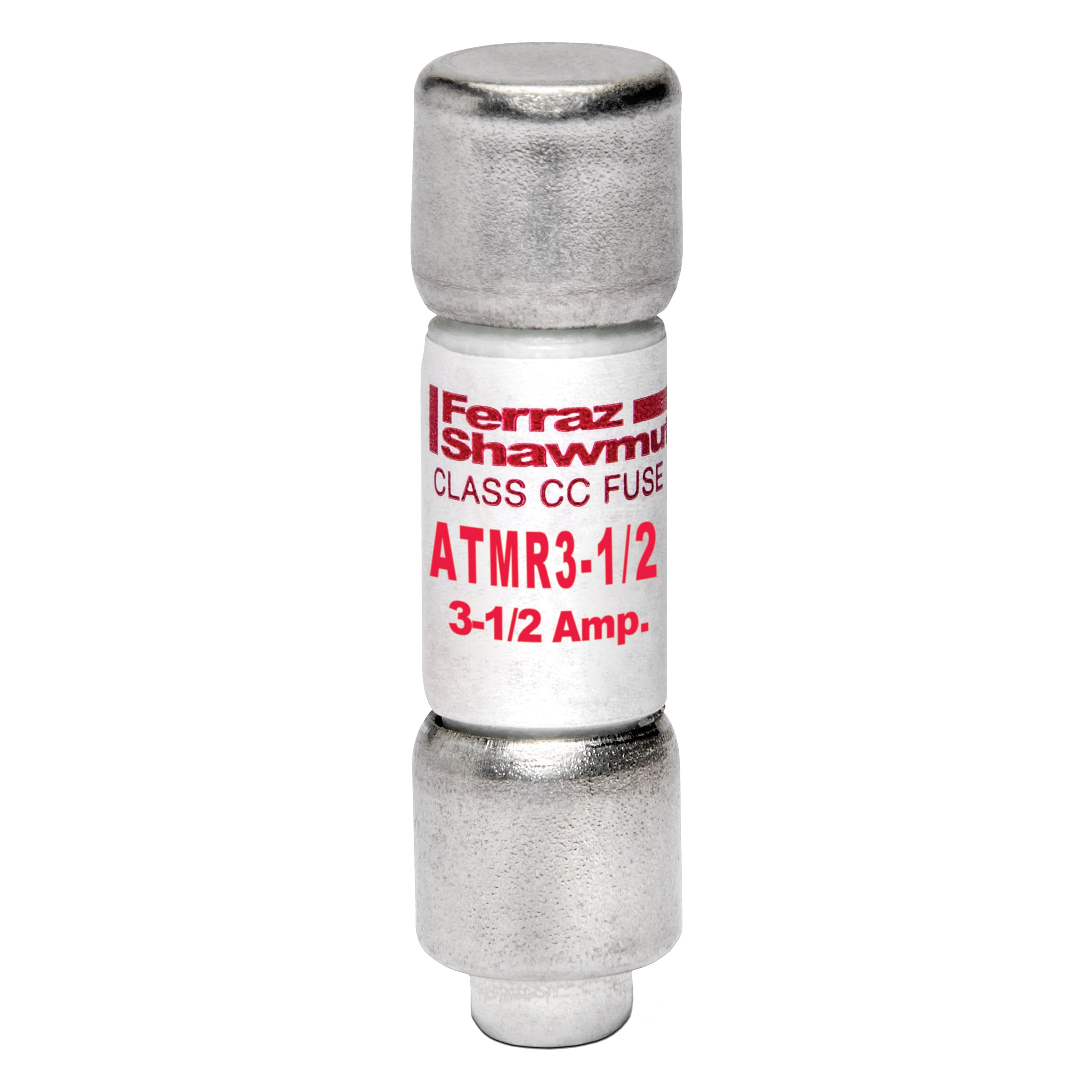 Mersen ATMR3-1/2 ATMR3-1/2 Mersen - Fuse ATMR - Class CC - Fast-Acting 600VAC 600VDC 3.5A Ferrule Amp-Trap® Mersen ATMR3-1/2 ATMR3-1/2 Mersen - Fuse ATMR - Class CC - Fast-Acting 600VAC 600VDC 3.5A Ferrule Amp-Trap®