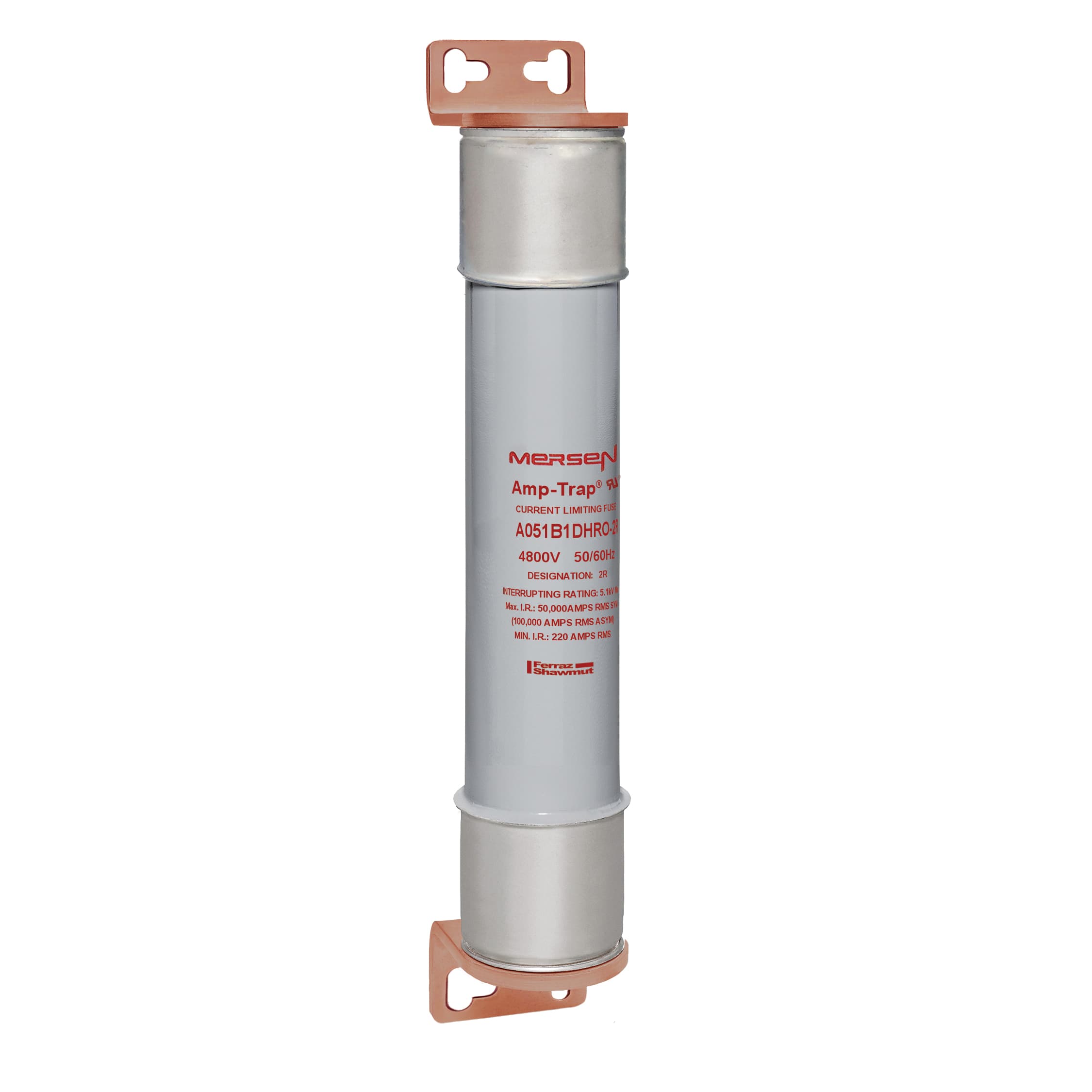 Mersen A051B1DHR0-2R A051B1DHR0-2R Mersen - Back-Up R-Rated Medium Voltage Fuse 5080VAC 2R Mounting: Bolted Style: DHR0 Visual Indicator Amp-Trap® Mersen A051B1DHR0-2R A051B1DHR0-2R Mersen - Back-Up R-Rated Medium Voltage Fuse 5080VAC 2R Mounting: Bolted Style: DHR0 Visual Indicator Amp-Trap®