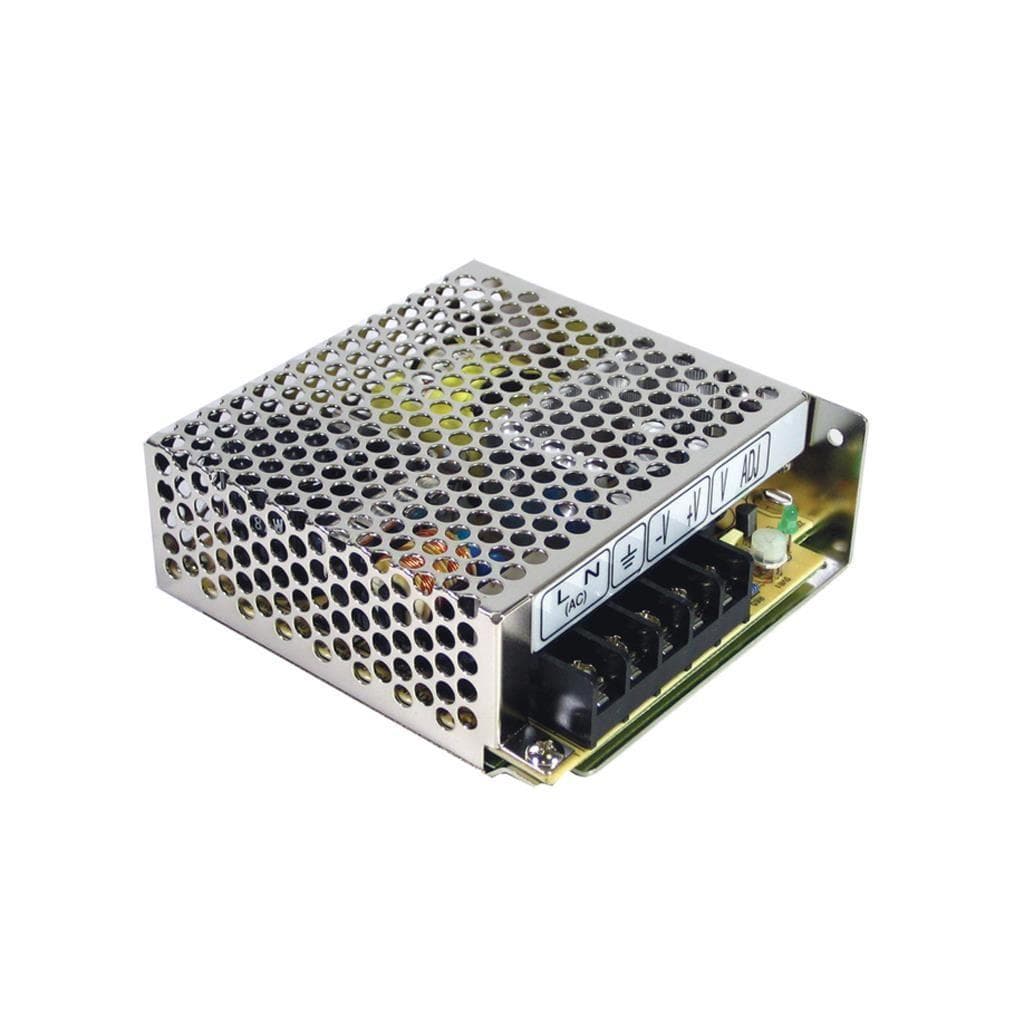 MEAN WELL RT-50C AC-DC Triple output enclosed power supply; Output +5Vdc at 4A +15Vdc at 1.5A -15Vdc at 0.5 MEAN WELL RT-50C AC-DC Triple output enclosed power supply; Output +5Vdc at 4A +15Vdc at 1.5A -15Vdc at 0.5
