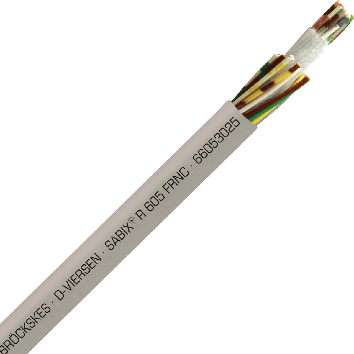 SAB 66053025 SABIX R 605 FRNC - 24 AWG/30c, halogen-free flame retardant rail data cable, CE, RoHS SAB 66053025 SABIX R 605 FRNC - 24 AWG/30c, halogen-free flame retardant rail data cable, CE, RoHS