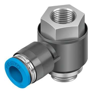 Festo 186207 push-in T-fitting QSTF-G3/8-12 360° orientable, male and female thread with external hexagon. Size: Standard, Nominal size: 8,7 mm, Type of seal on screw-in stud: Sealing ring, Assembly position: Any, Container size: 1 Festo 186207 push-in T-fitting QSTF-G3/8-12 360° orientable, male and female thread with external hexagon. Size: Standard, Nominal size: 8,7 mm, Type of seal on screw-in stud: Sealing ring, Assembly position: Any, Container size: 1
