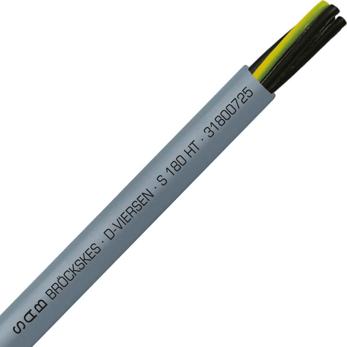 SAB 31800725 S 180 HT - 14 AWG/7c, high temperature continuous flex silicone cable, CE, RoHS SAB 31800725 S 180 HT - 14 AWG/7c, high temperature continuous flex silicone cable, CE, RoHS