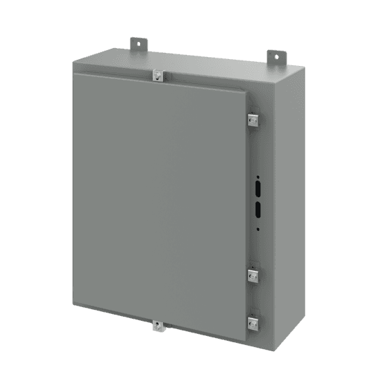 Hoffman A24HS2108LP Disconnect Enclosure with Clamps, Type 4, 24.00x21.38x8.00, Gray, Steel Hoffman A24HS2108LP Disconnect Enclosure with Clamps, Type 4, 24.00x21.38x8.00, Gray, Steel