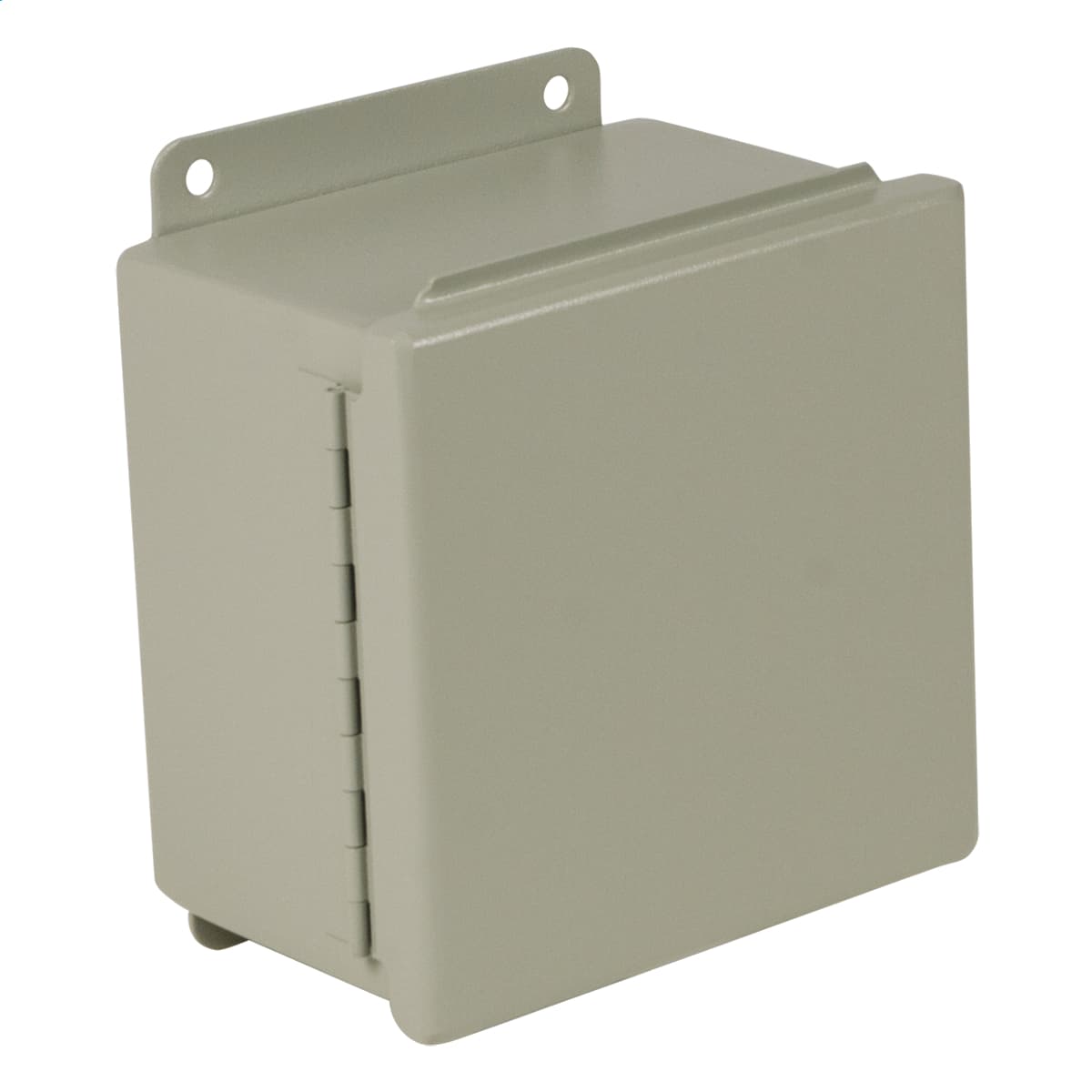 Hubbell B242007CH N12 JIC Continuous Hinge 24X20X7 Carbon Steel - Gray  ; Bodies and doors fabricated from 14 gauge steel. Continuously welded seams ground smooth, less knockouts or holes. Doors are sealed with poured-in-place polyurethane gasket. External screw clamps on  Hubbell B242007CH N12 JIC Continuous Hinge 24X20X7 Carbon Steel - Gray  ; Bodies and doors fabricated from 14 gauge steel. Continuously welded seams ground smooth, less knockouts or holes. Doors are sealed with poured-in-place polyurethane gasket. External screw clamps on