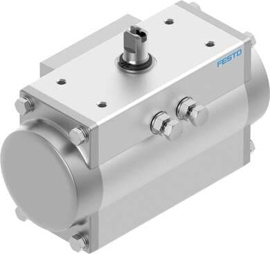 Festo 8048015 semi-rotary drive DFPD-20-RP-90-RS60-F05 single-acting, rack and pinion design, connection pattern to NAMUR VDI/VDE 3845 for mounting solenoid valves, position sensors and positioners, standard connection to fitting ISO 5211. Size of actuator: 20, Flange Festo 8048015 semi-rotary drive DFPD-20-RP-90-RS60-F05 single-acting, rack and pinion design, connection pattern to NAMUR VDI/VDE 3845 for mounting solenoid valves, position sensors and positioners, standard connection to fitting ISO 5211. Size of actuator: 20, Flange