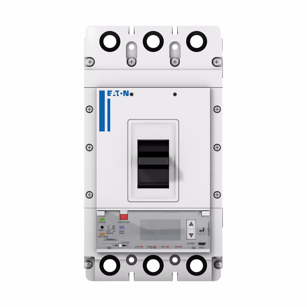 Eaton PDG32F0600P2YN Eaton Power Defense molded case circuit breaker, Globally Rated, Frame 3, Two Pole, 600A, 25kA/480V, PXR25 LSI w/ Modbus RTU, CAM Link, ZSI and Relays, No Terminals Eaton PDG32F0600P2YN Eaton Power Defense molded case circuit breaker, Globally Rated, Frame 3, Two Pole, 600A, 25kA/480V, PXR25 LSI w/ Modbus RTU, CAM Link, ZSI and Relays, No Terminals