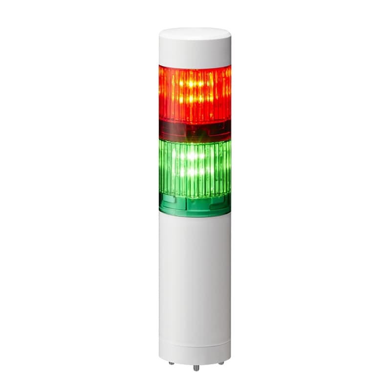 Patlite LR4-202WJNW-RG 40mm diameter UL CE IP65 24V DC, Direct Mount/Cable, No Flashing/Buzzer, Off-white, Red/Green Module Patlite LR4-202WJNW-RG 40mm diameter UL CE IP65 24V DC, Direct Mount/Cable, No Flashing/Buzzer, Off-white, Red/Green Module