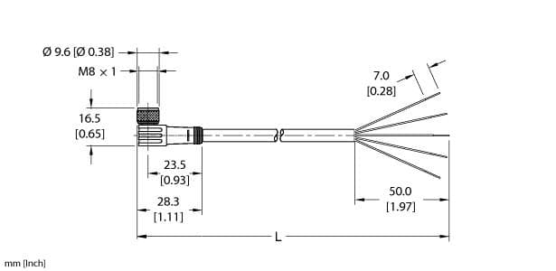 Turck PKW 5M-1.83 PKW 5M-1.83 Turck - PKW 5M-1.83 Actuator and Sensor Cordset, Connection Cable Turck PKW 5M-1.83 PKW 5M-1.83 Turck - PKW 5M-1.83 Actuator and Sensor Cordset, Connection Cable