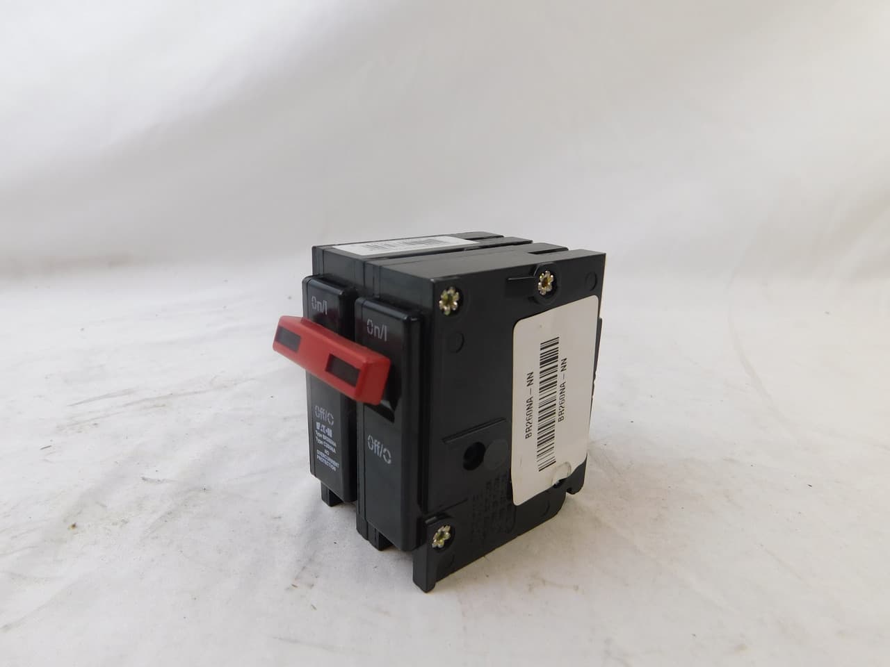 Eaton BR260NA BR260NA Eaton - Eaton BR thermal magnetic circuit breaker,Type BR 1-Inch plug-on circuit breaker,Non-automatic molded case switch,60 A,5 kAIC,Two-pole,240V,BR,Disconnect,#8-1/0 AWG Cu/Al,Q28,BR,Type BR Loadcenters Eaton BR260NA BR260NA Eaton - Eaton BR thermal magnetic circuit breaker,Type BR 1-Inch plug-on circuit breaker,Non-automatic molded case switch,60 A,5 kAIC,Two-pole,240V,BR,Disconnect,#8-1/0 AWG Cu/Al,Q28,BR,Type BR Loadcenters