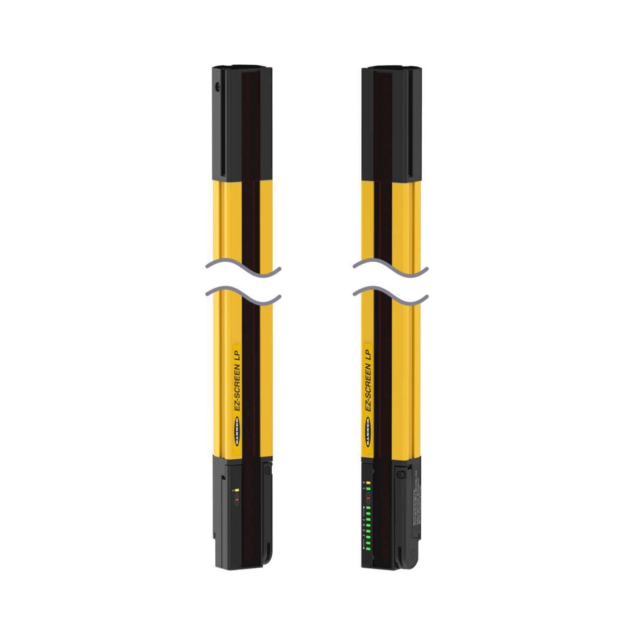 Banner SLPMP14-1250 EZ-SCREEN Low Profile Muting Pair; Res.: 14 mm Response (Tr): 31.5 ms; Beams: 125; Rng: 0.1-7 m (4 in - 23 ft); ht. 1250 mm (49.2 in); Integral RD Banner SLPMP14-1250 EZ-SCREEN Low Profile Muting Pair; Res.: 14 mm Response (Tr): 31.5 ms; Beams: 125; Rng: 0.1-7 m (4 in - 23 ft); ht. 1250 mm (49.2 in); Integral RD