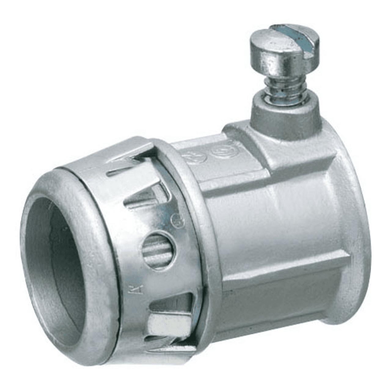 Arlington Industries 800ST EMT Snap-Tite® Connectors, 1/2", Silver, Zinc Die-Cast Arlington Industries 800ST EMT Snap-Tite® Connectors, 1/2", Silver, Zinc Die-Cast
