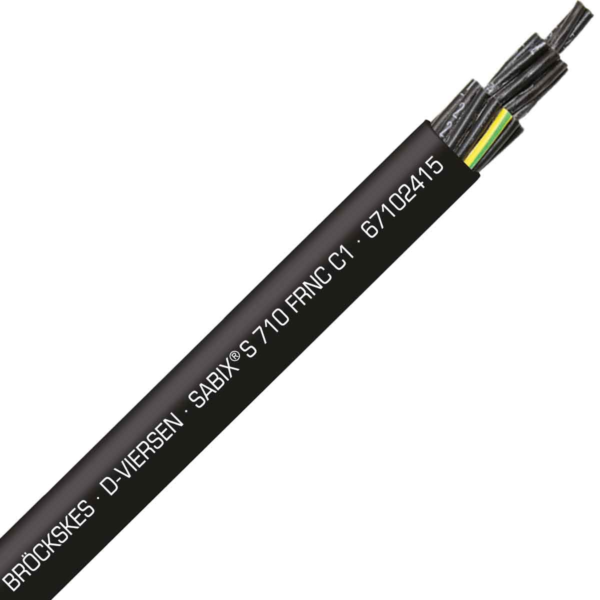 SAB 67102415 SABIX S 710 FRNC C1 - 16 AWG/24c, halogen-free flame retardant continuous flex control cable, CE, RoHS SAB 67102415 SABIX S 710 FRNC C1 - 16 AWG/24c, halogen-free flame retardant continuous flex control cable, CE, RoHS